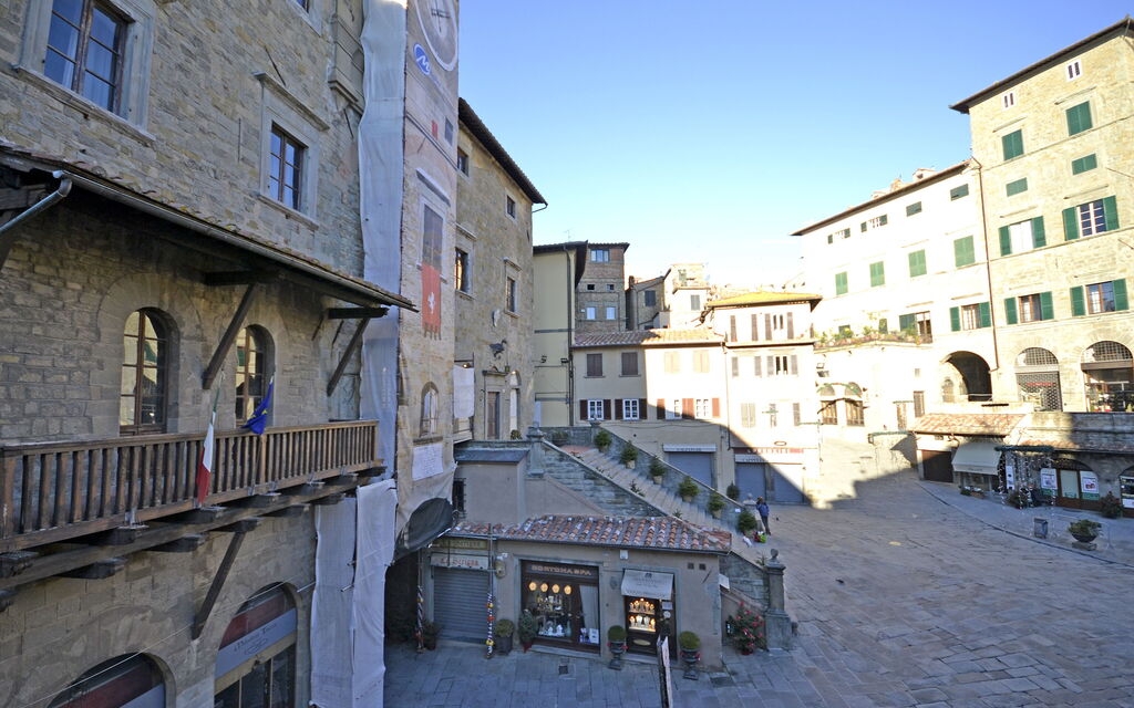 Appartamento La Piazzetta: Panoramic view of Piazza della Repubblica from the apartment