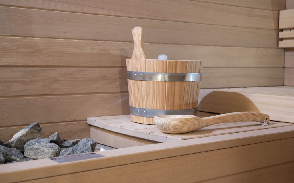 Villa Dahlia: Sauna detail