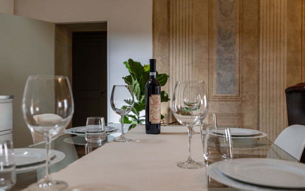 Appartamento Reale: Dining and living room