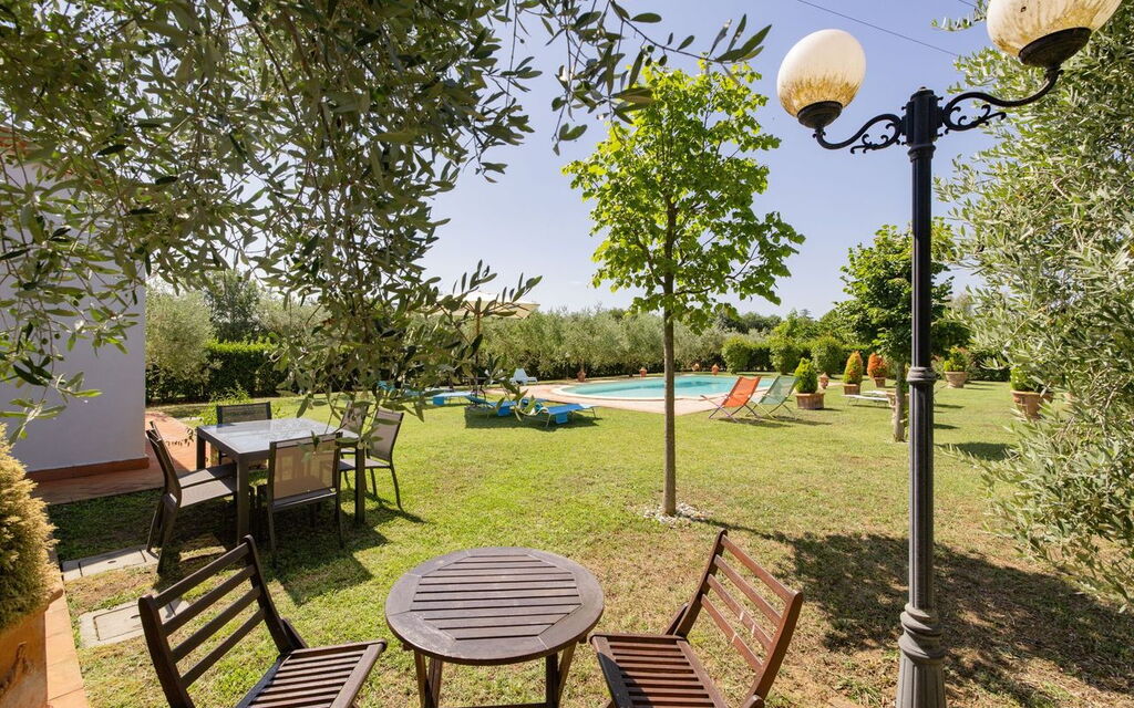 Villa Elena: Balcony / Terrace / Patio, Building Exterior, Garden, Outdoor, Pool