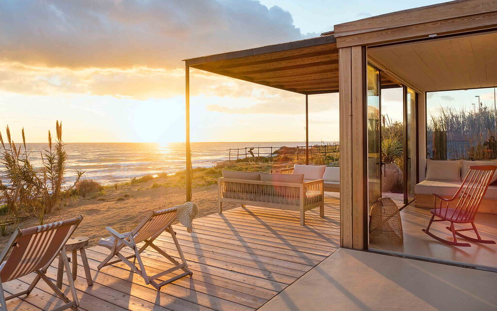 Sicilia 007 - Dimora Di Circe: Veranda  with panoramic view of the sea