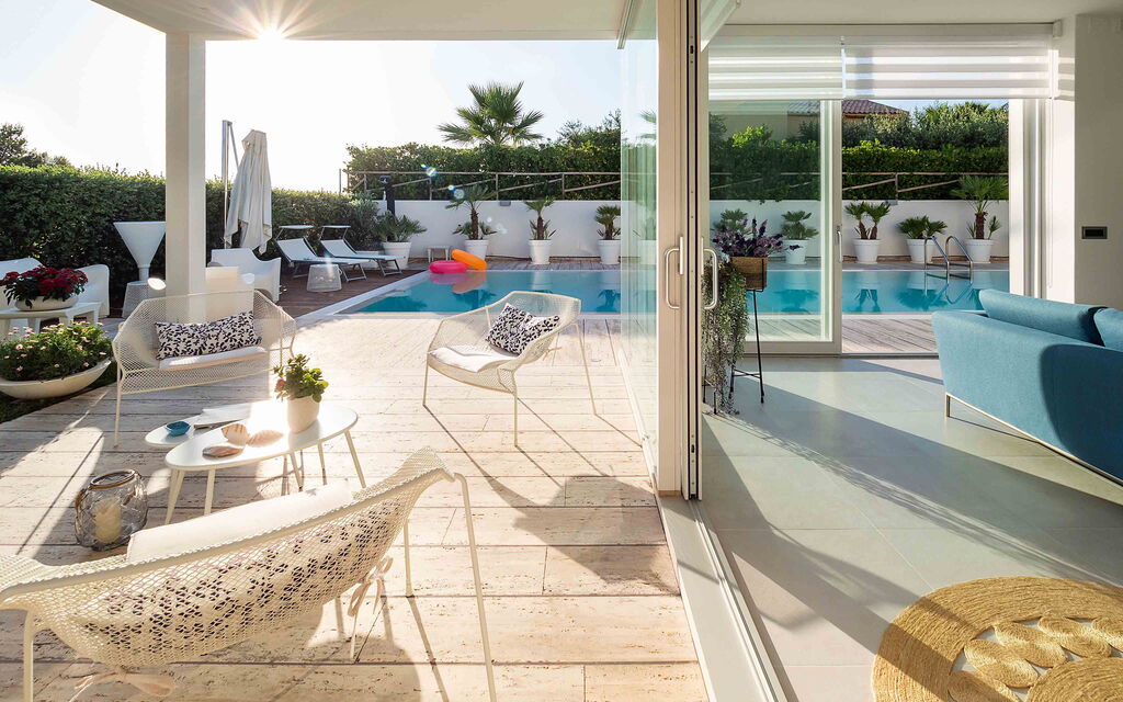 Sicilia 018 - Villa Bellini: Veranda