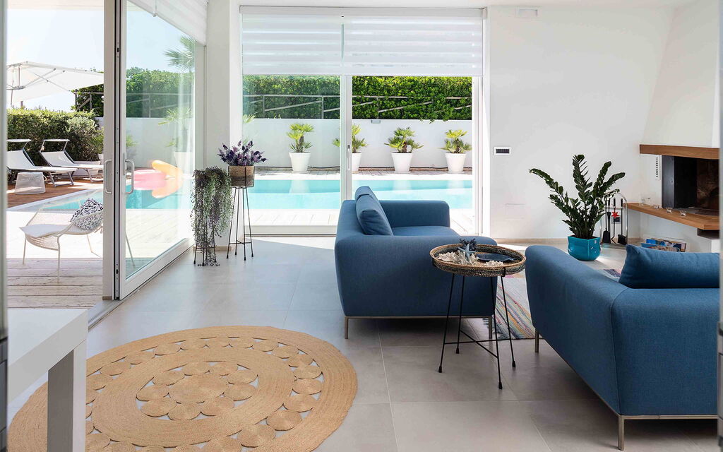 Sicilia 018 - Villa Bellini: Living room