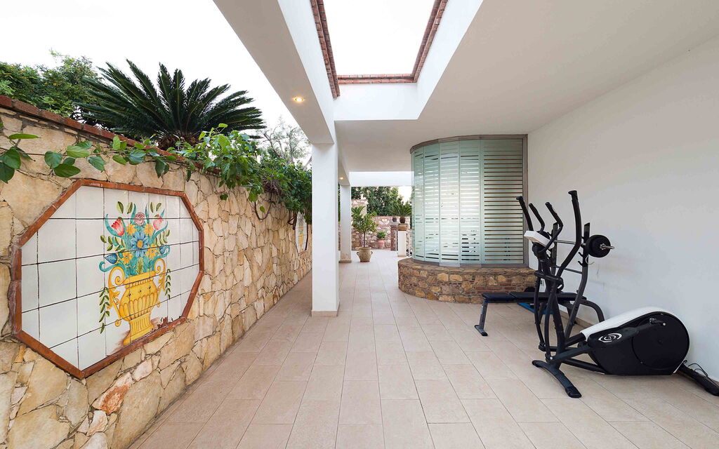 Sicilia 020 - Villa Luce: Outdoor gym