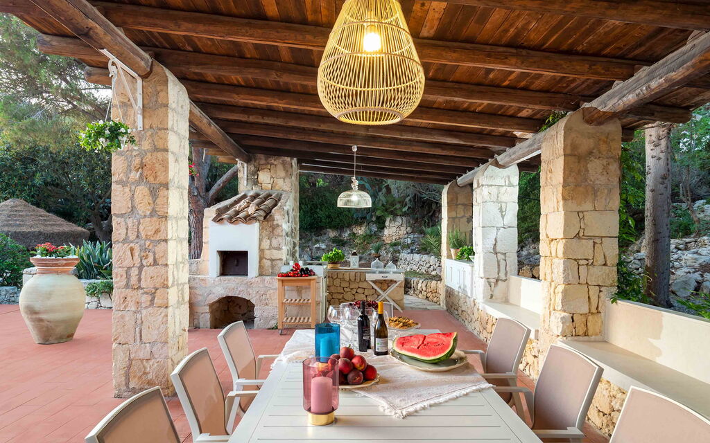 Sicilia 021 - Villa Maddalena: Veranda