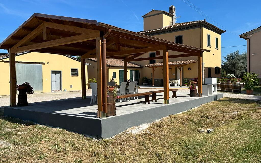 Villa Belvedere: Outdoor dining area
