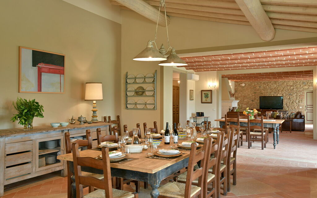 Villa Il Noccioleto: Dining room