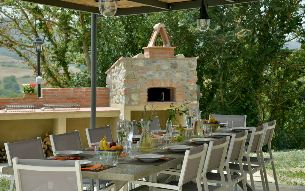 Villa Il Noccioleto: Veranda