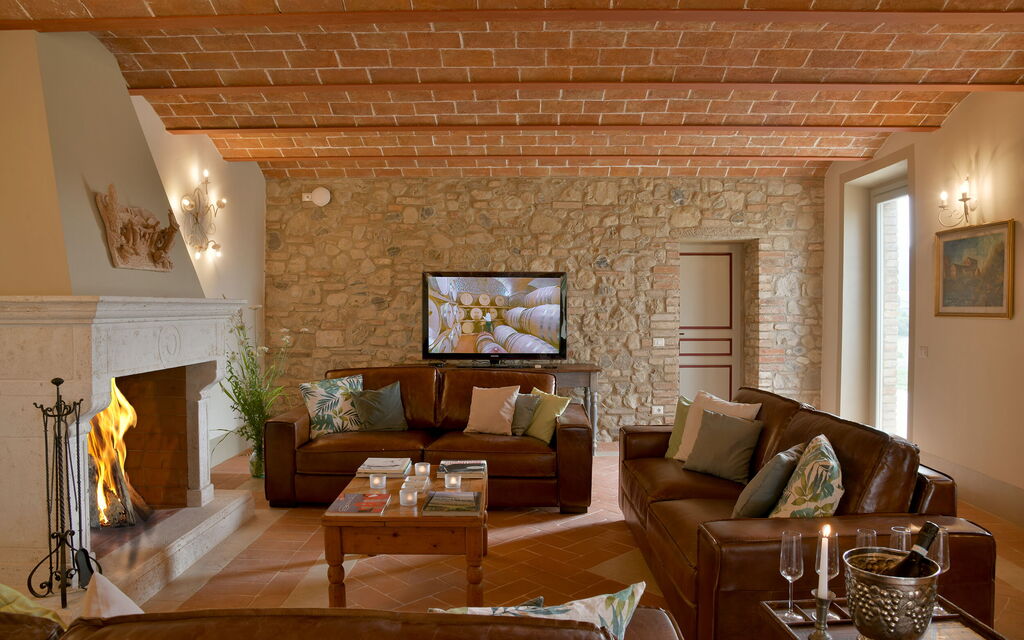Villa Il Noccioleto: Living room