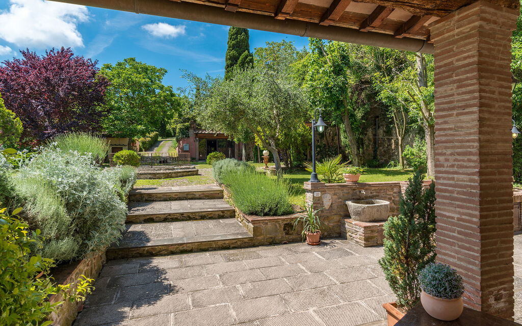 Antica Villa Della Lana: Veranda