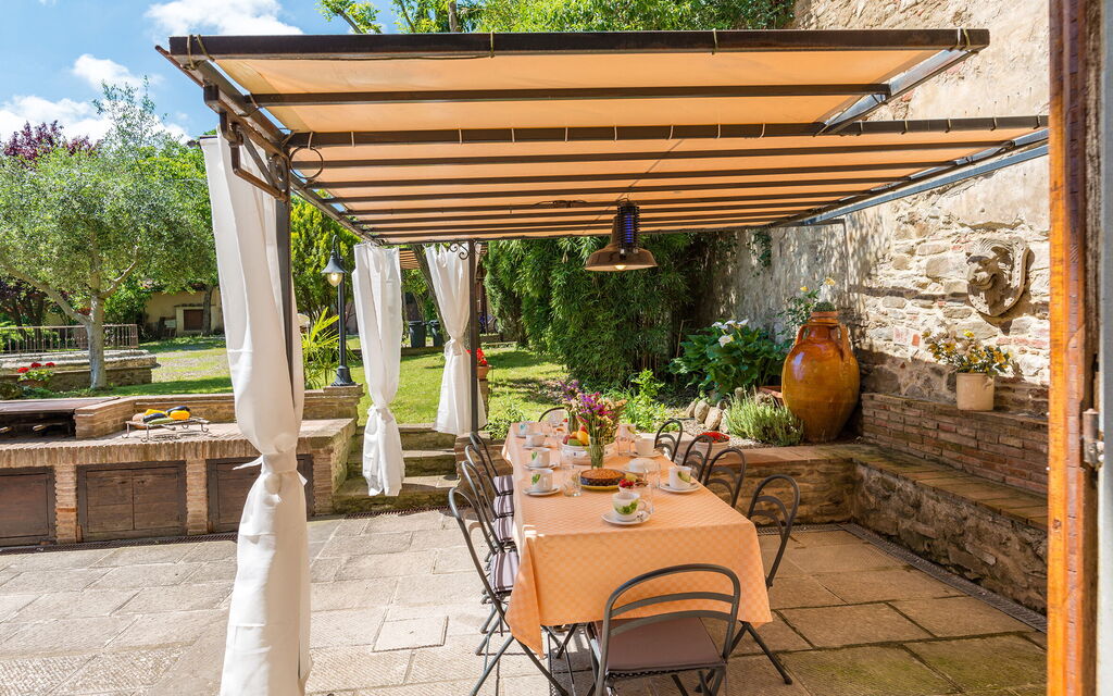 Antica Villa Della Lana: Veranda