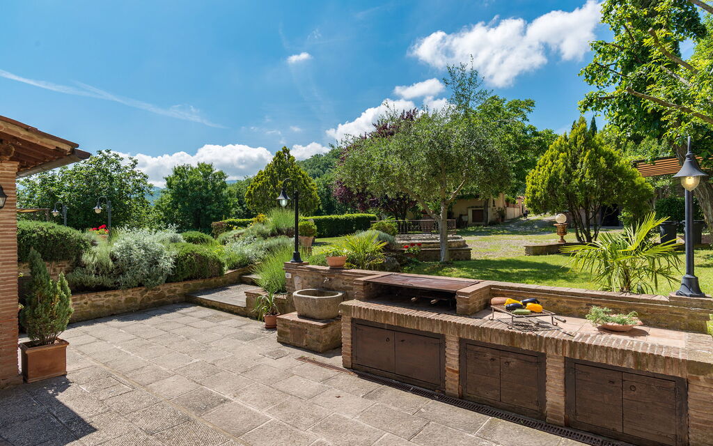 Antica Villa Della Lana: Barbecue area
