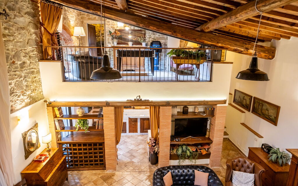 Antica Villa Della Lana: Living room and dining room