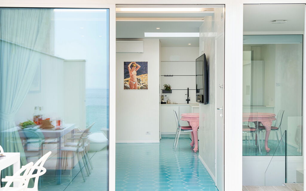 Sicilia 029 - Peppina Terrace: Living room