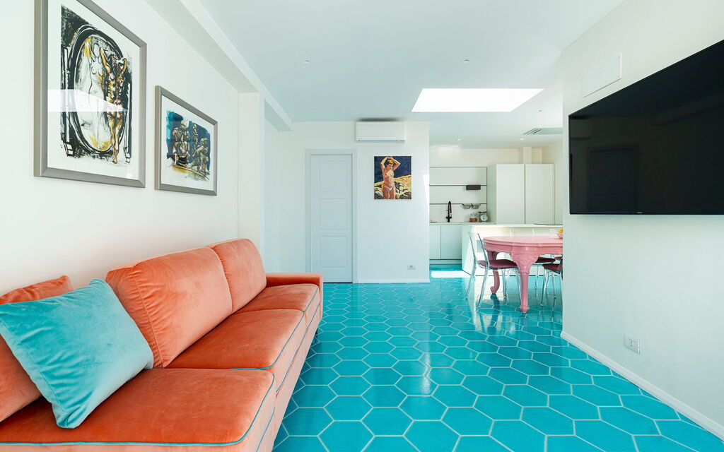 Sicilia 029 - Peppina Terrace: Living room