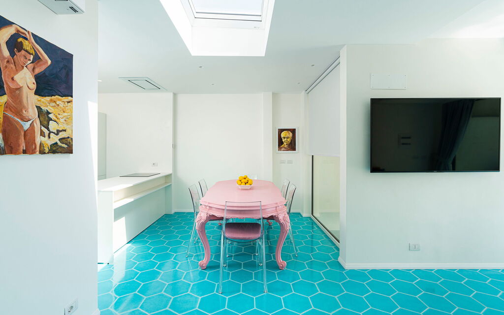 Sicilia 029 - Peppina Terrace: Living room