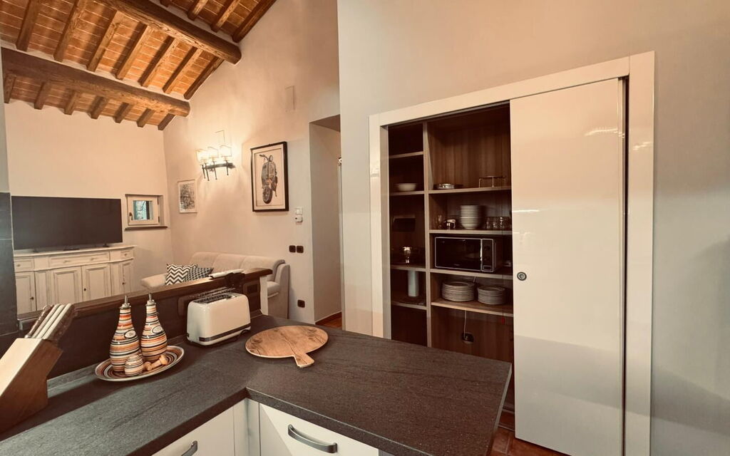 Casa Castelli: Esszimmer, Küche