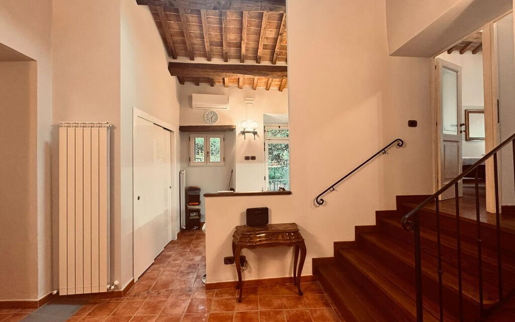 Casa Castelli: Esszimmer, Wohnzimmer