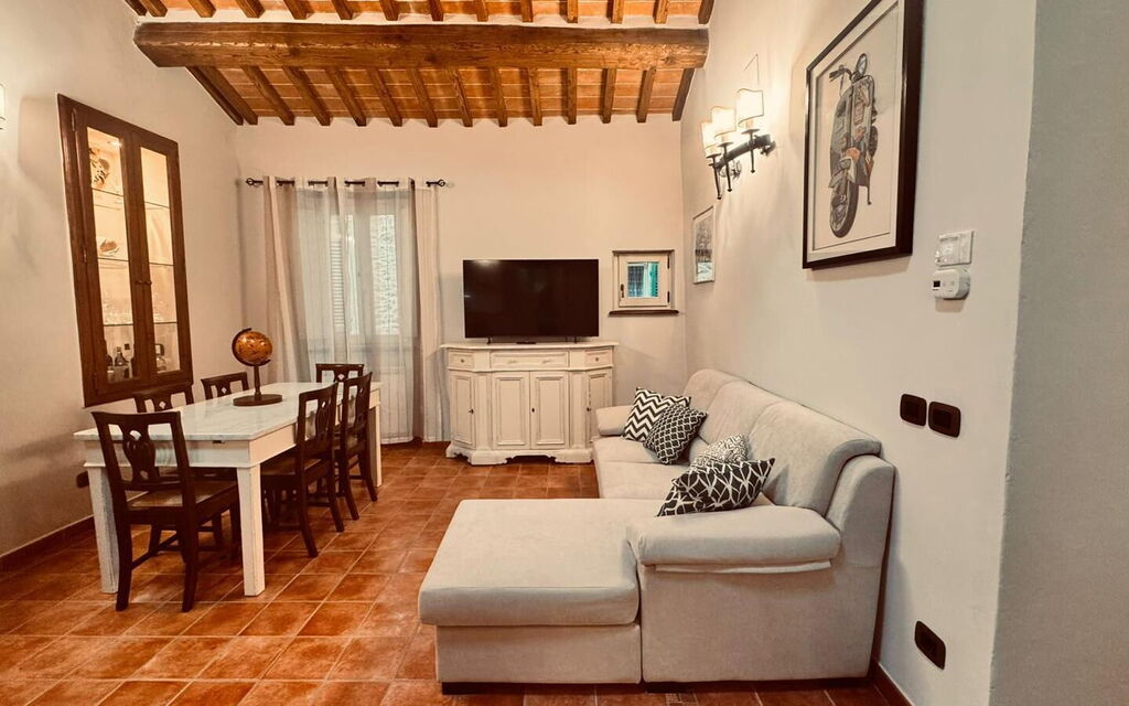 Casa Castelli: Esszimmer, Wohnzimmer