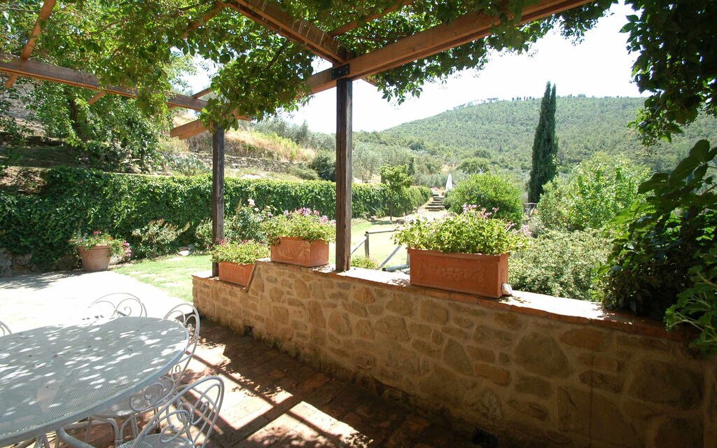 Villa Oleandro: Veranda