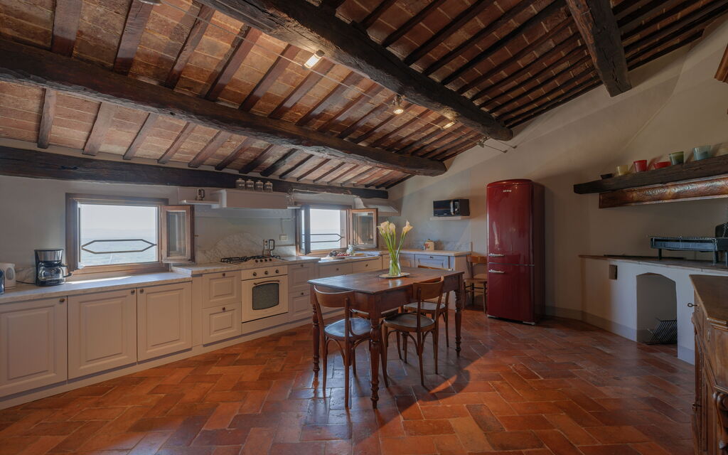 Terrazza Cortonese: Kitchen and dining room