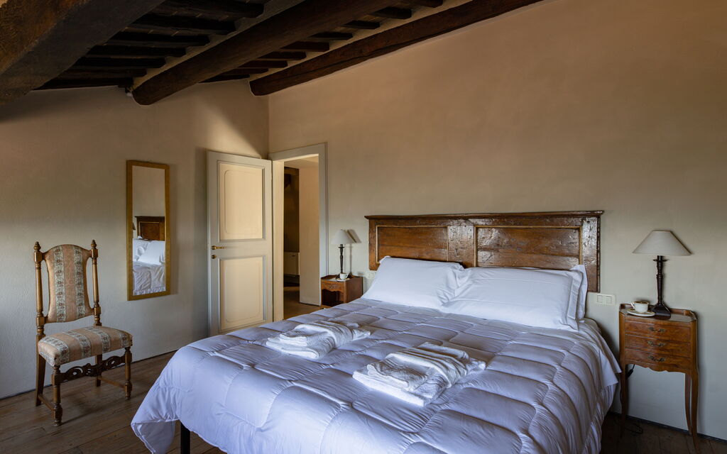 Terrazza Cortonese: Double bedroom