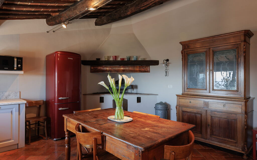 Terrazza Cortonese: Kitchen and dining room